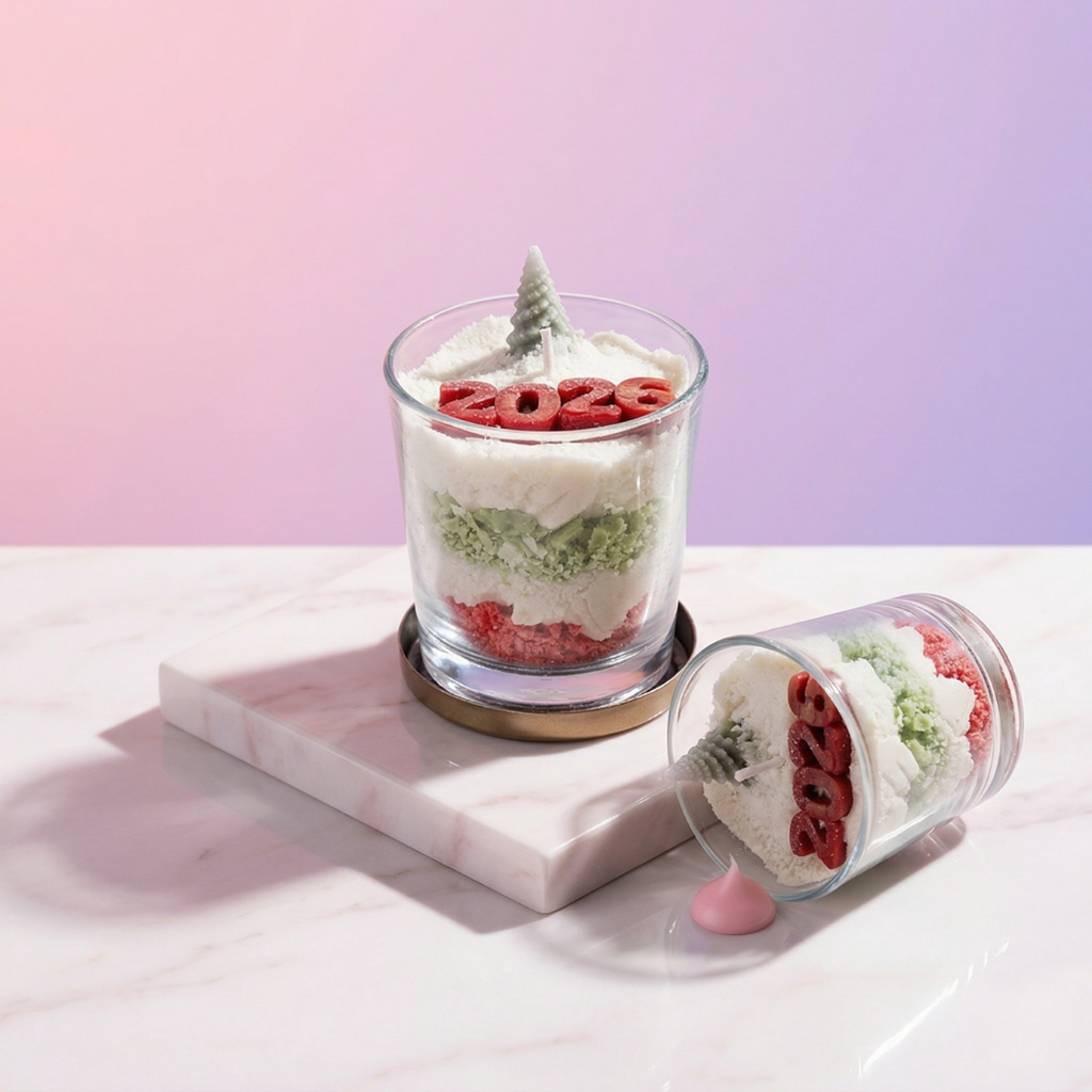 Single Wick Glass Jar Candle B.B. – (180g)