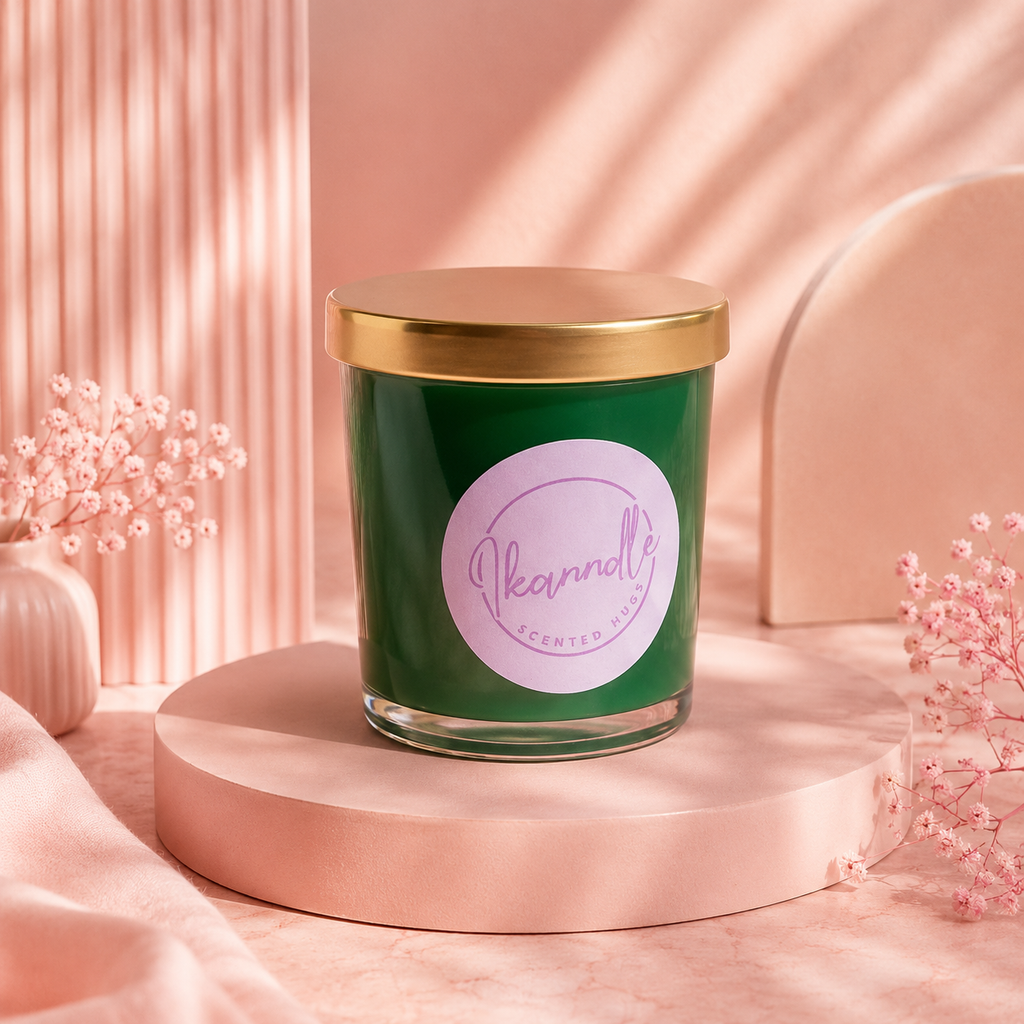 Single Wick Glass Jar Candle B.B. – (180g)