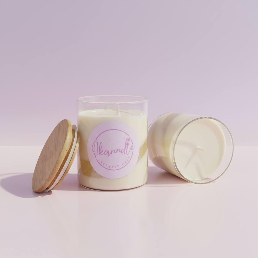 Single Wick Glass Jar Candle – (150g)